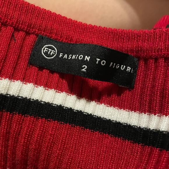 Fashion to Figure stripe sweater - Picture 5 of 6